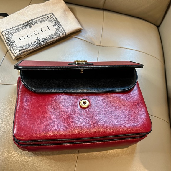 Gucci GG leather bag - Picture 4 of 13
